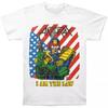 Футболка Anthrax I Am The Law, короткий рукав, белая, для фанатов, S-5XL, унисекс