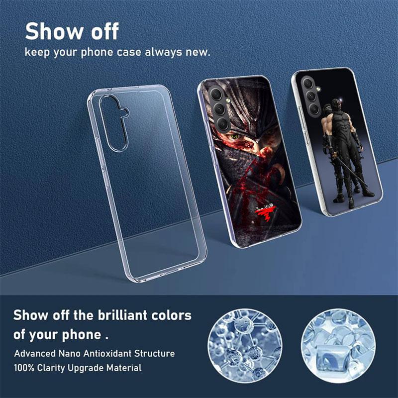 N-Ninja Gaiden NG4 Phone Case for Samsung A16 A26 A36 A56 A17 A37 A57 A07 A06 A02S A03 A04S A05S Galaxy Note 20 10 A50S A71 A51
