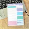60 Sheets To Do List Notepad Easy Tear-off A5 Agenda Planner  Office Supplies