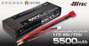Hitec X-Power R-Spec XPR5500-LCG Li-Po 7.4V 60C120C с разъемами T-Type Deans, Высокая емкость, Высокая мощность, Прочный, Тонкий дизайн, Низкий центр