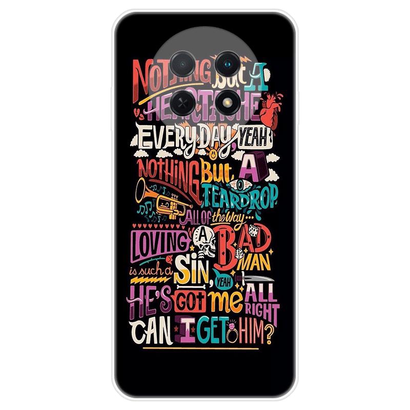 Для Huawei nova Y91 novaY 91 чехол Мягкая силиконовая задняя крышка Мультяшный чехол для телефона Разнообразие