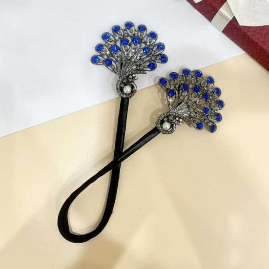 3 шт., бигуди для создания пучков со стразами в виде павлиньего хвоста, ловкий твистер для завивки волос, зажим для волос, ленивые женские аксессуары для укладки волос