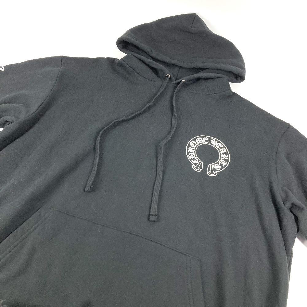 CHROME HEARTS СВИТШОТ HD ПЛВР Логотип-Клеш Подкова Одежда Худи Капюшон Парка