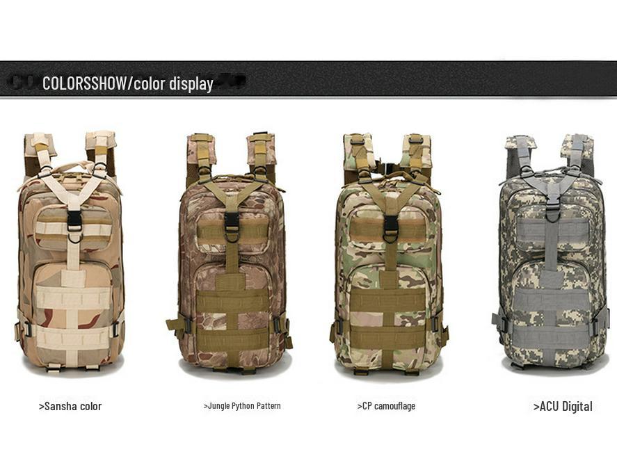 Тактический рюкзак для походов через границу: Военное и походное снаряжение для альпинизма, спорта и путешествий