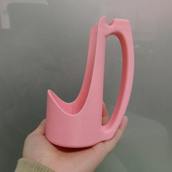 12-унциевый тонкий держатель для банок с ручкой, напечатанный на 3D-принтере, эргономичный держатель для напитков, универсальная емкость для газированного пива