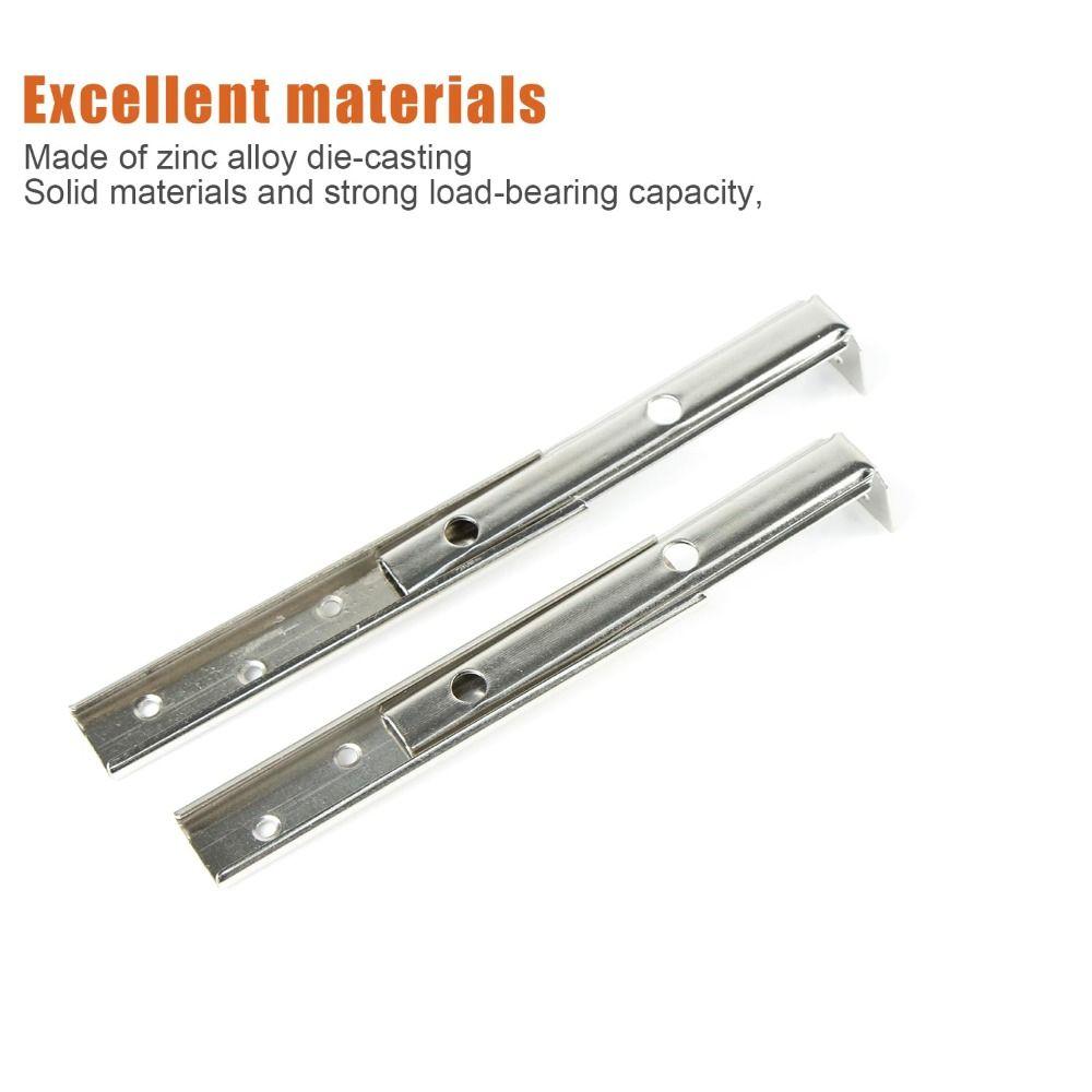 2 PCS Easy To Use Sliding Door Kit External Rail Sliding Casters Wide Applications
