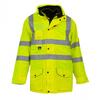 Hi Vis Multi-Function Breathable & Waterproof 7-In-1 Jacket (Pack Of 2)