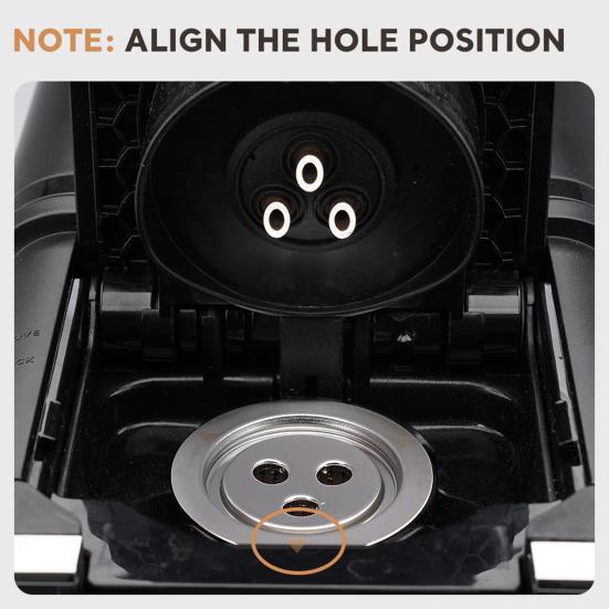 Stainless Steel Reusable K Cups Coffee Pods for Keurig 1.0 Universal Refillable K-Cup Coffee Filters with Brush Spoon Spoon BPA-Free Preserve