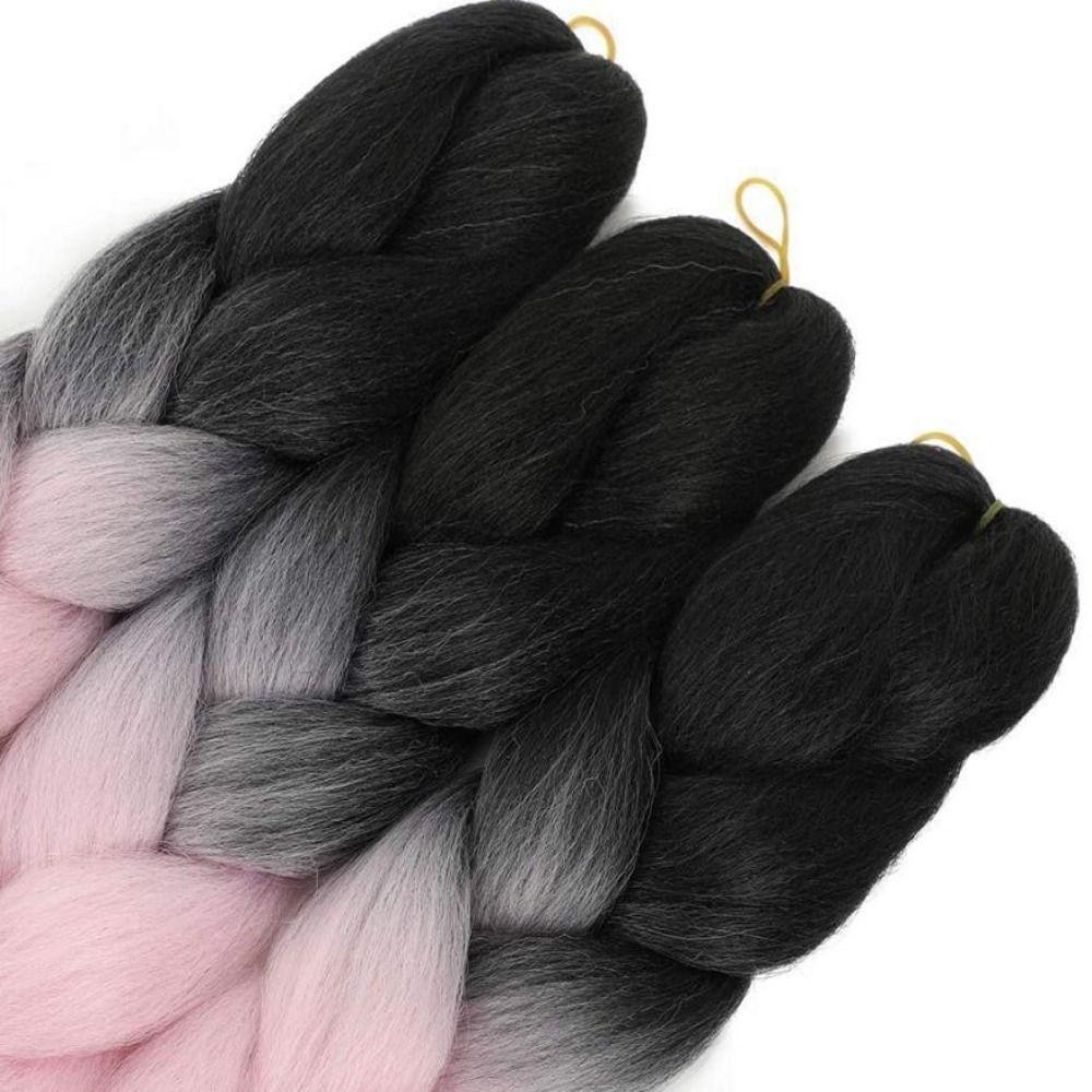 24 Inches Jumbo Braid Synthetic Women DIY Hair Braids New Braiding Hair Extension  Women