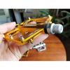 New 3 Bearings Bike Pedals Non-Slip MTB Pedals Aluminum Alloy Flat Applicable Waterproof Cycling Accessories