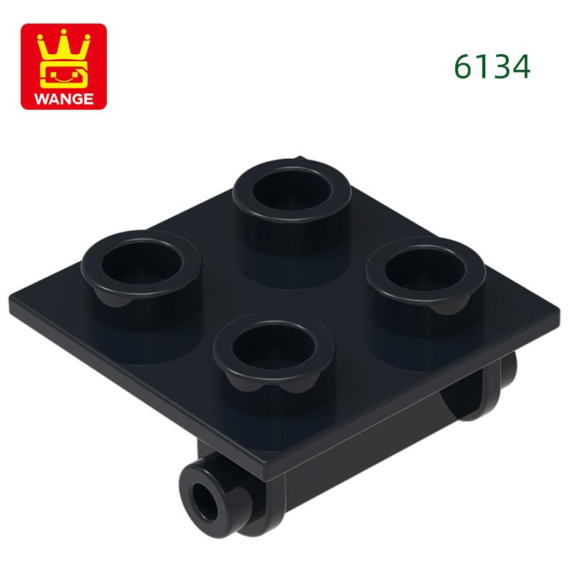 Нетоксичный 210 шт./лот 6134 Петля 2x2 Верхний блок Moc Цветные Аксессуары Совместимые с Кирпичами DIY Детская Игрушка Детали Сборки