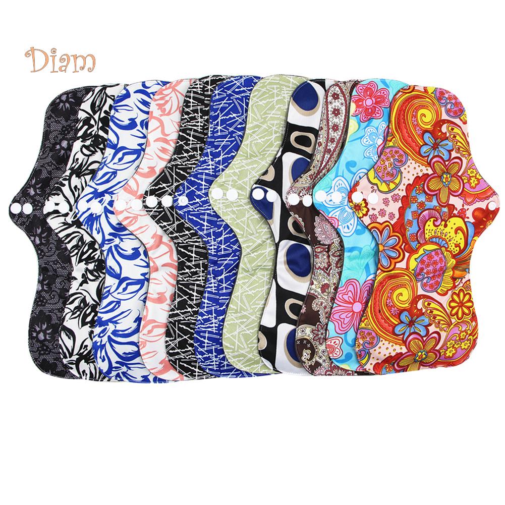 Супер-магазин красоты, менструальные прокладки из бамбукового хлопка, многоразовые, моющиеся, гигиенические