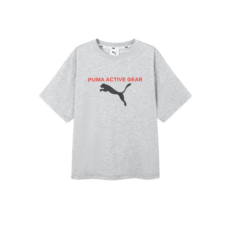 Puma Детские футболки с V-образным вырезом тонкие 353226117209-00502