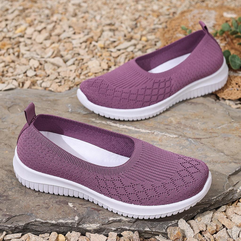 Большие размеры женские повседневные туфли на одну ногу