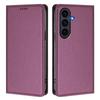 For Samsung Galaxy S25 FE Leather Wallet Case Magnetic Closure RFID Blocking Phone Cover