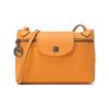 Le Pliage Xtra Регулируемый плечевой ремень Кожаный Мини-сумка через плечо для маджонга Женские сумки Миндально-желтый 10188987222