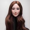 [TOYBARJAPAN] Голова экшн-фигурки масштаба 1/6 для TBLeague и других тел: ИГРУШКИ ДЛЯ КОШЕК CT016C Коричневая Длинношерстная Азиатская Красавица Женская Голова (Тело и одежда