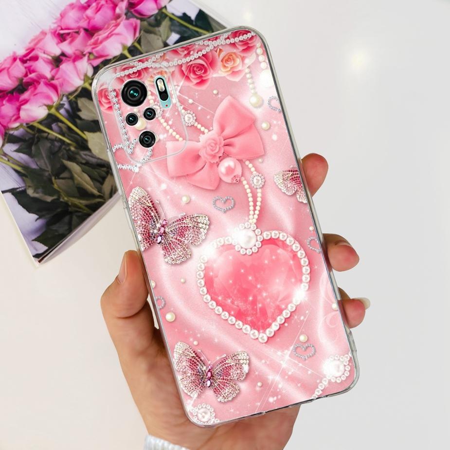 Чехол для Xiaomi Redmi Note 10 Note 10S Милый Мультяшный Расписной Чехол Мягкий Силиконовый Чехол Для Redmi Note 10 Pro Max Note10 10S Fundas