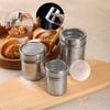 Нержавеющая сталь шейкер для кофе какао шоколад мука сахарная пудра сито фильтры пена распылитель кухонный торт барбекю инструменты с крышкой