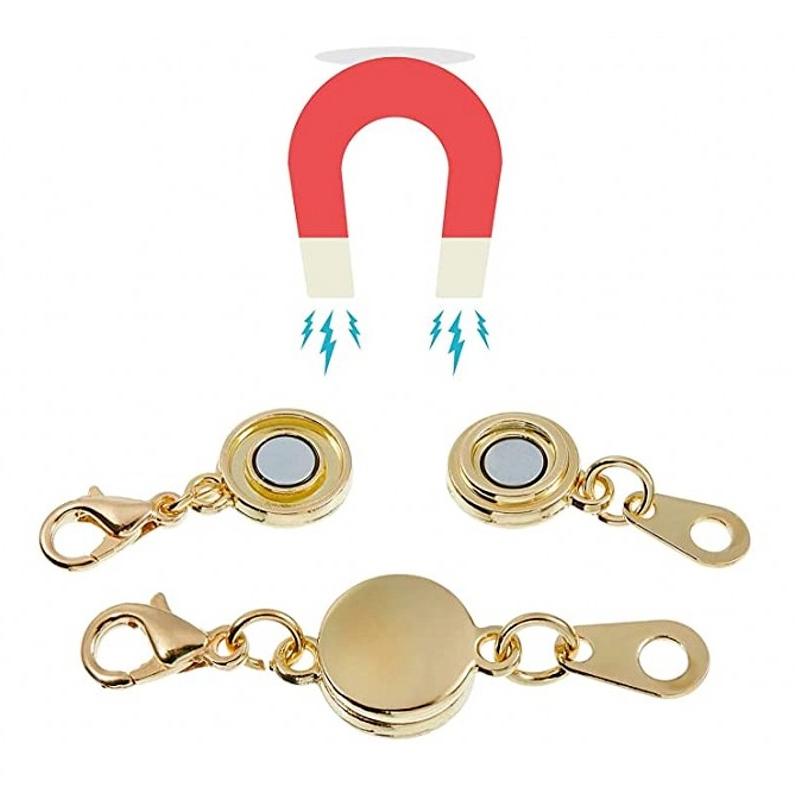 Магнитная пряжка Пряжка-присоска DIY Браслет Ожерелье Соединительная пряжка