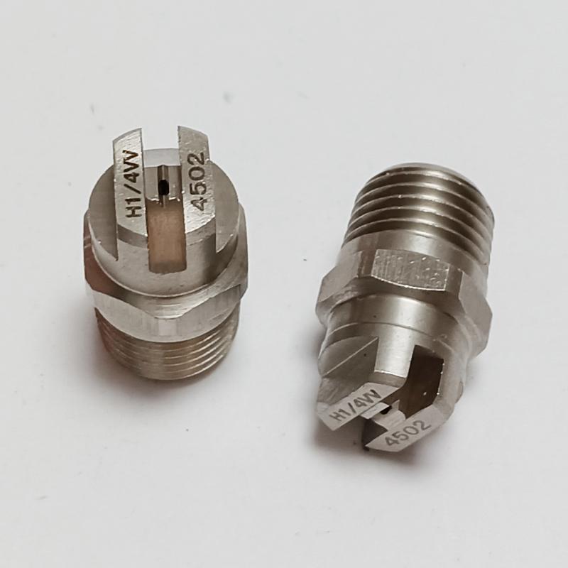1/4" BSPT нержавеющая сталь плоскоструйная форсунка для очистки
