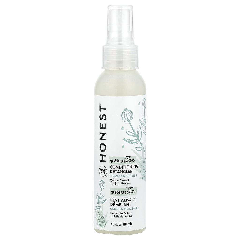 Sensitive, Conditioning, Detangle, Fragrance Free, 118 Ml (4 Fl Oz)