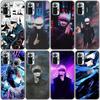 Силиконовый чехол для телефона с аниме Jujutsu Kaisen Satoru Gojo для Xiaomi Redmi Note 11 10 9 8 Pro 11T 10T 10S 9S 8T 9 9A 9C 9T