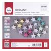 100 Origami Folding Sheets 15 X 15 Cm - Multicoloured
