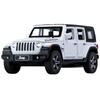 1/32 Jeep Wrangler Rubicon Модель игрушечного автомобиля с высокой имитацией звука и света внедорожная литая коллекционная игрушечная машина для детей