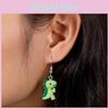 Fashion Dinosaur Animal Earrings With Soft Clay Material For Women Gift And Style