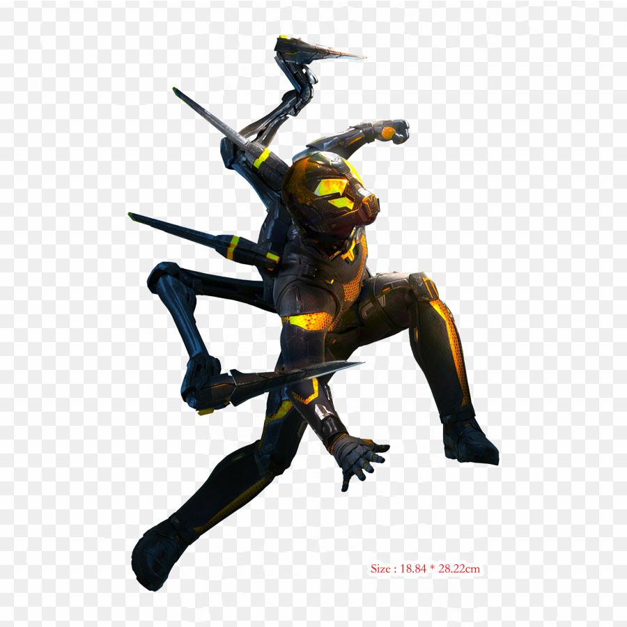 Hank Pym Yellowjacket Yellowjacket Hank Pym Iron On Heat Transfer Printing Vinyl Patches Sticker for Clothes DIY Appliques Washable Patches