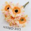 1 шт. Хризантемы Искусственные Цветы Букет Отдельный Кусок DIY Цветочные Материалы Искусственные Цветы Герберы Мягкие Реалистичные