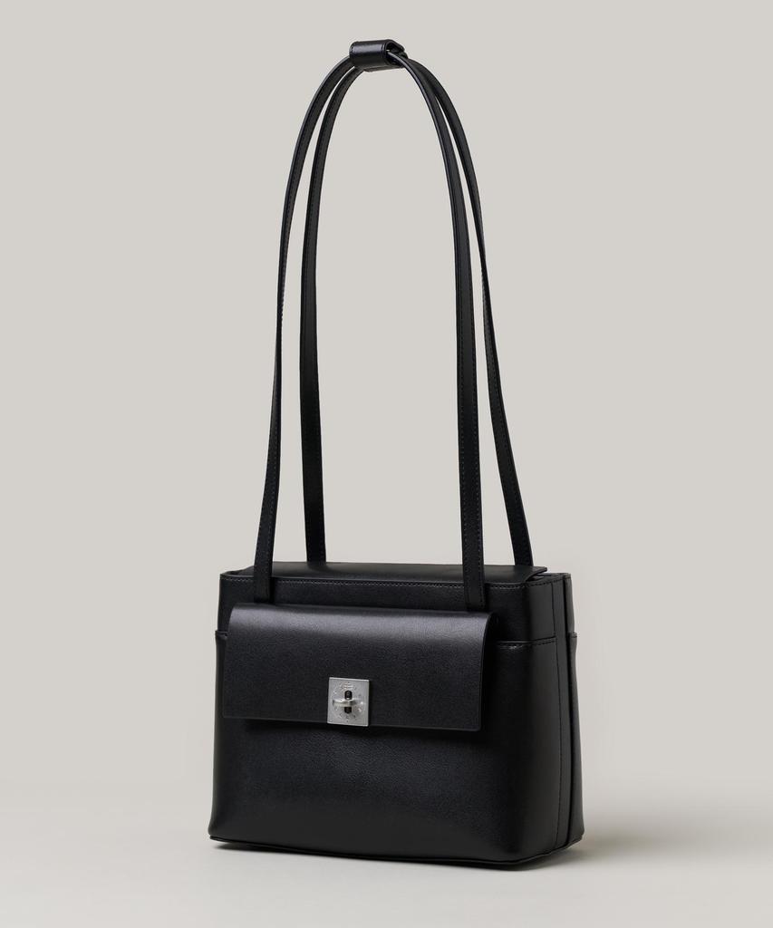 MONDE MONDE Classic Square Flap Bag Black