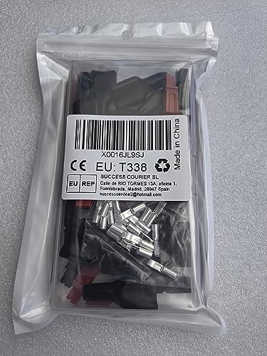 GTIWUNG 12 Pair 30A 600V Quick Disconnect Power Terminal Connector, Red Black Quick Connect Battery Connector Modular Power Connector Set, AWG12-