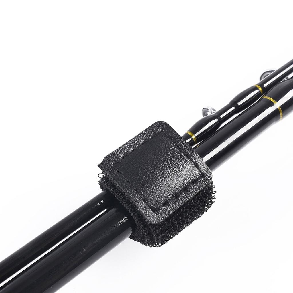 3 комплекта защитных чехлов для тростей, крепежных ремней, чехлов для наконечников удочек, стяжек для удочек, многоразовых рыболовных принадлежностей на открытом воздухе