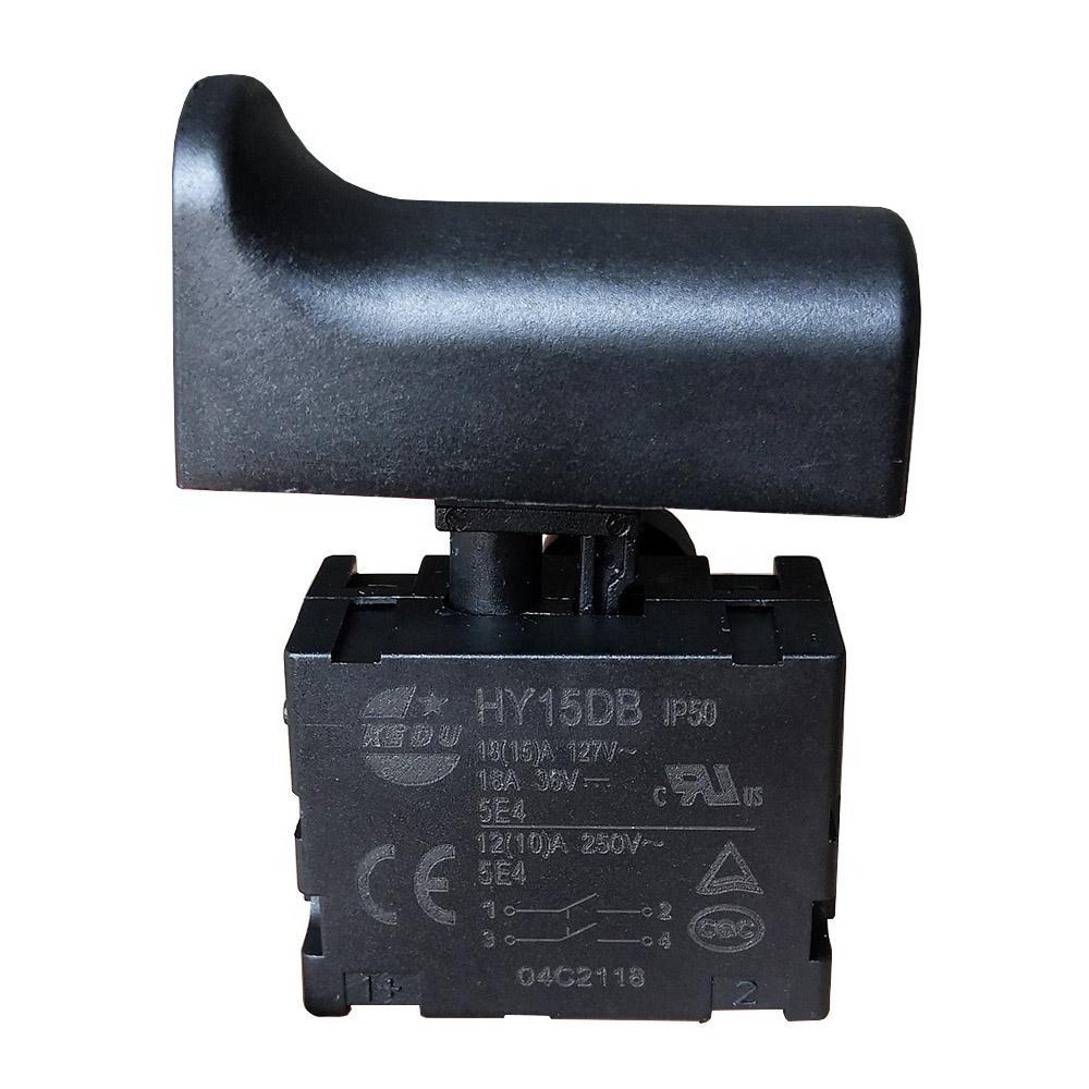 KEDU HY15DB Блокирующие триггерные переключатели косилки для садовой косилки с циркулярной пилой IP50