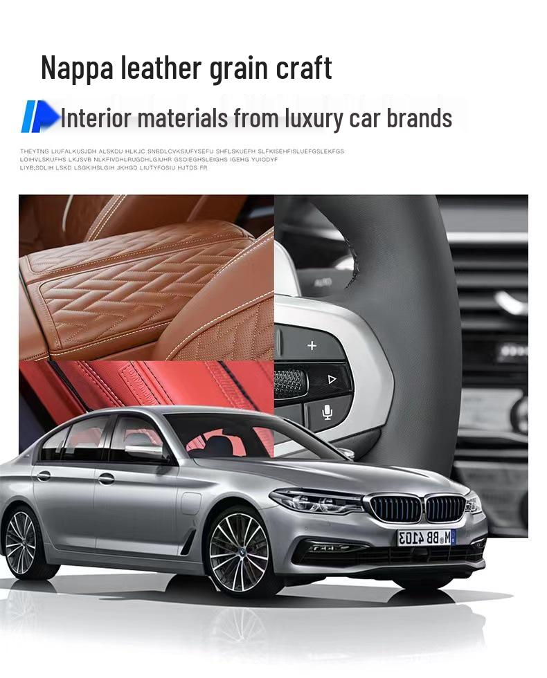 Универсальная оплетка на руль «Четыре сезона» - Классический, стильный и износостойкий аксессуар для интерьера автомобиля.