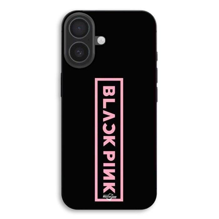 Coque Pour iPhone 17 Blackpink VIP Tickets Blackpink logo Front noir