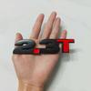 3D Metal 2.3T Displacement Badge Sticker Rear Trunk Emblem Decal for GT Shelby