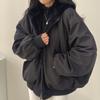 Winter Clothes Women Thicken Warm Parkas Oversized Kawaii Hooded Coat Ladie Korean Fashion Casual Loose Zip Up Jackets For Women