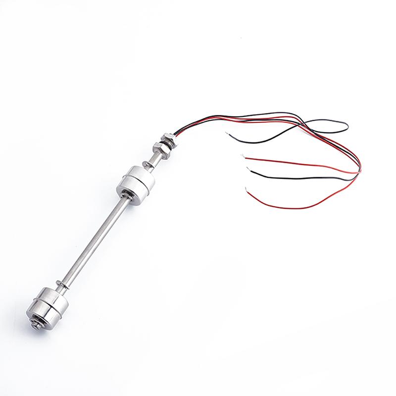 Stainless Steel Double Ball Float Switch Tank Liquid Water Level Flow Sensor