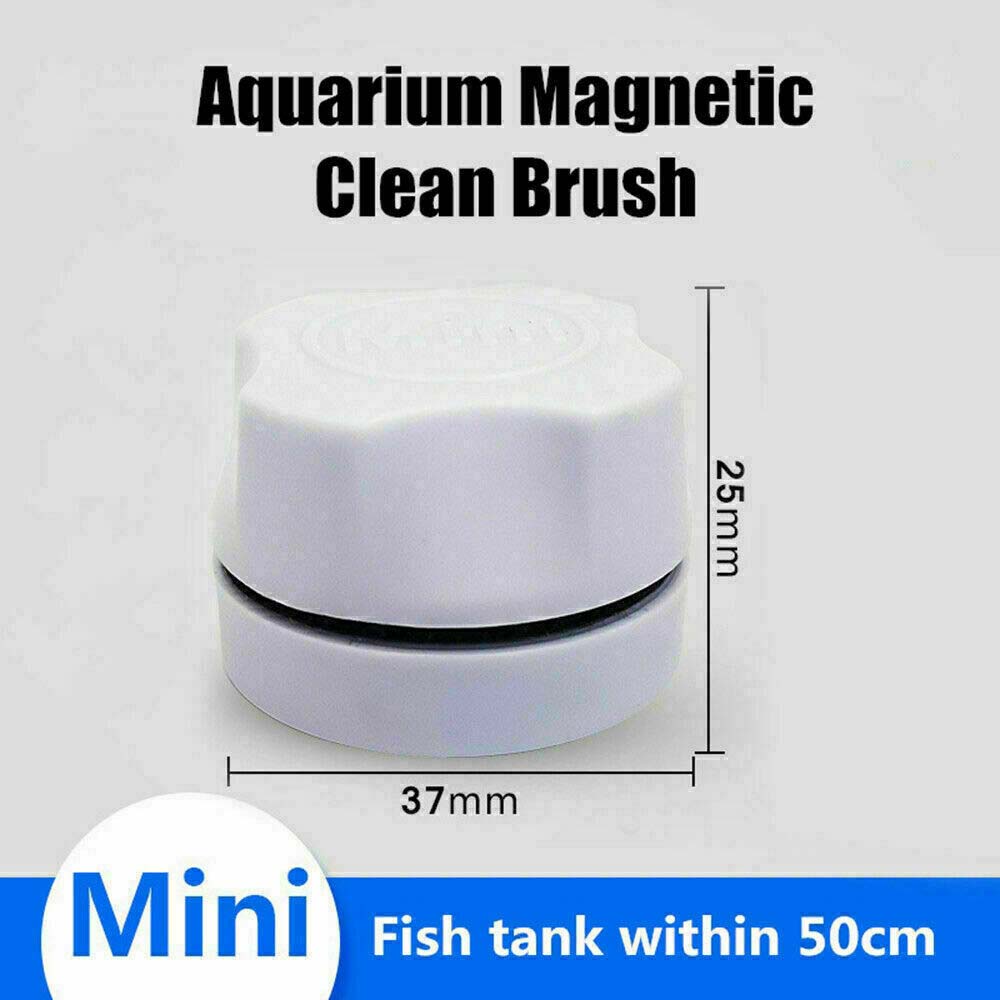 Glass Wiper Fish Tank Scrubber Cleaner Magnetic Brush Algae Scraper Cleaning Sponge Window Cleaner