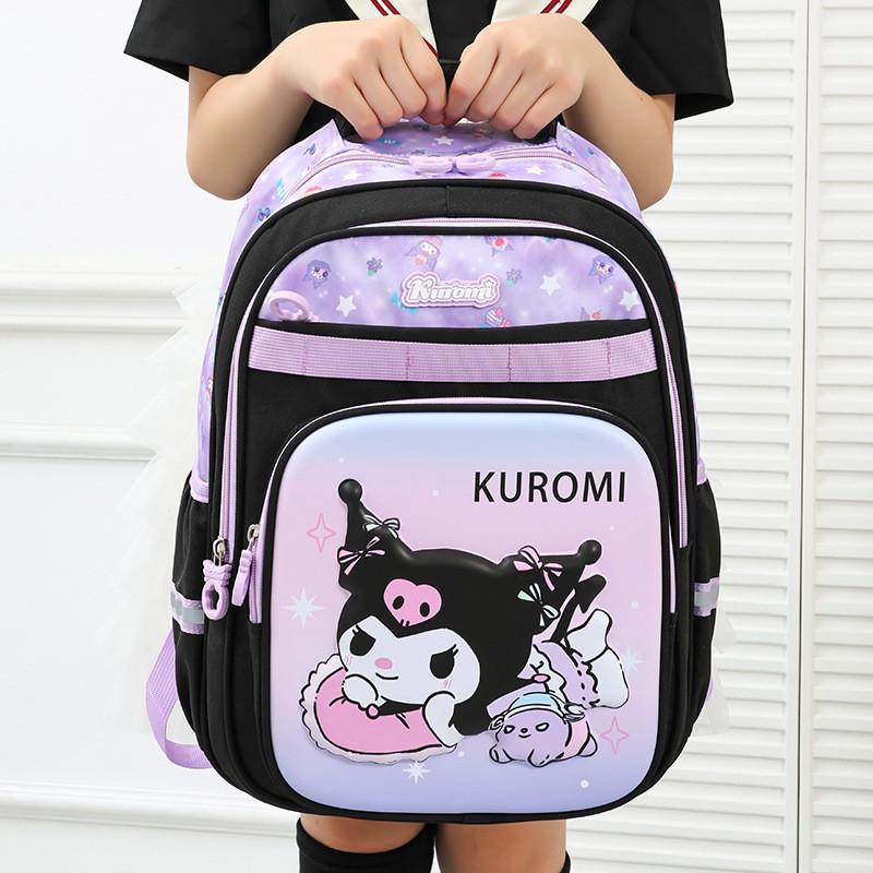 Cute Melody Kuromi Ultraman Capybara Pattern Children Backpack For Elementary Students