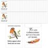 100 Pcs Funeral Seed Packets Lilly Robin Gifts Seeds Packets Memorial Funerals Favours For Guests Feed The Bird Envelopes Celebr