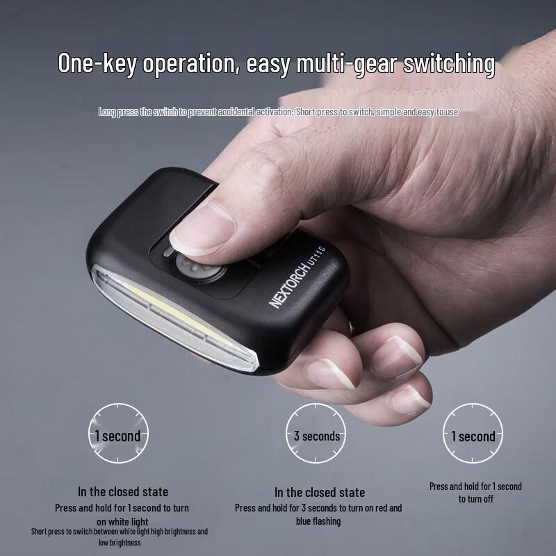 NEXTORCH UT11C Rechargeable Multi-Function Clip Light