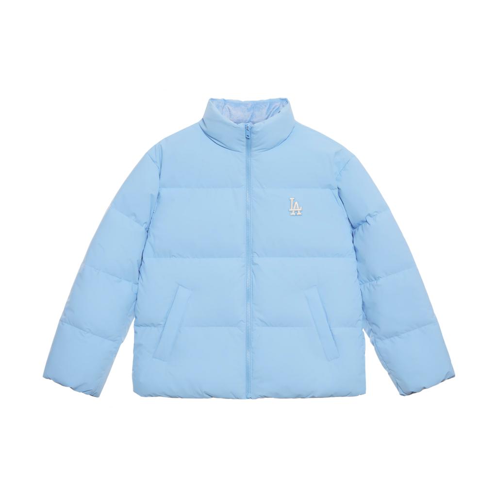 Новая Базовая Коллекция MLB Los Angeles Dodgers Осень/Зима 2024 Пуховик Унисекс Небесно-Голубой 3ADJB1046-07SBS