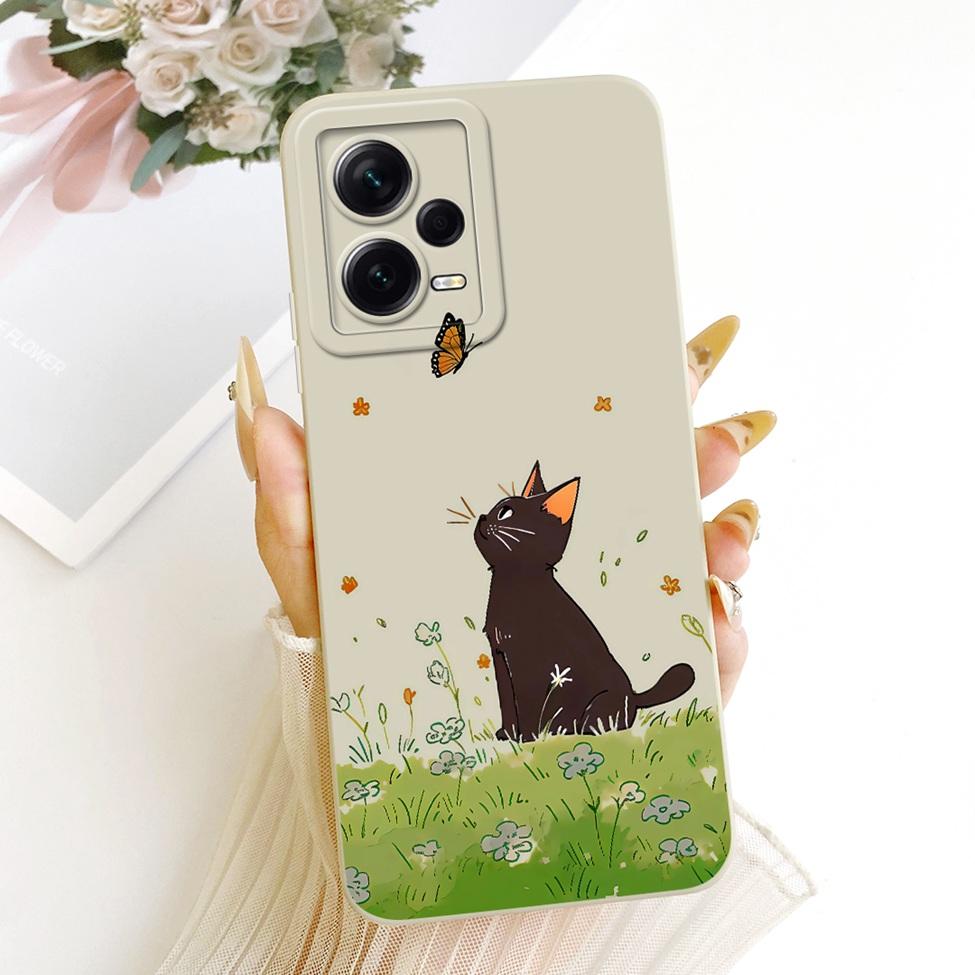 Phone Casing For Xiaomi Poco X5 5G Cover Fashion Cartoon Cute Funny Painted Silicone Case 22111317PG 22111317PI