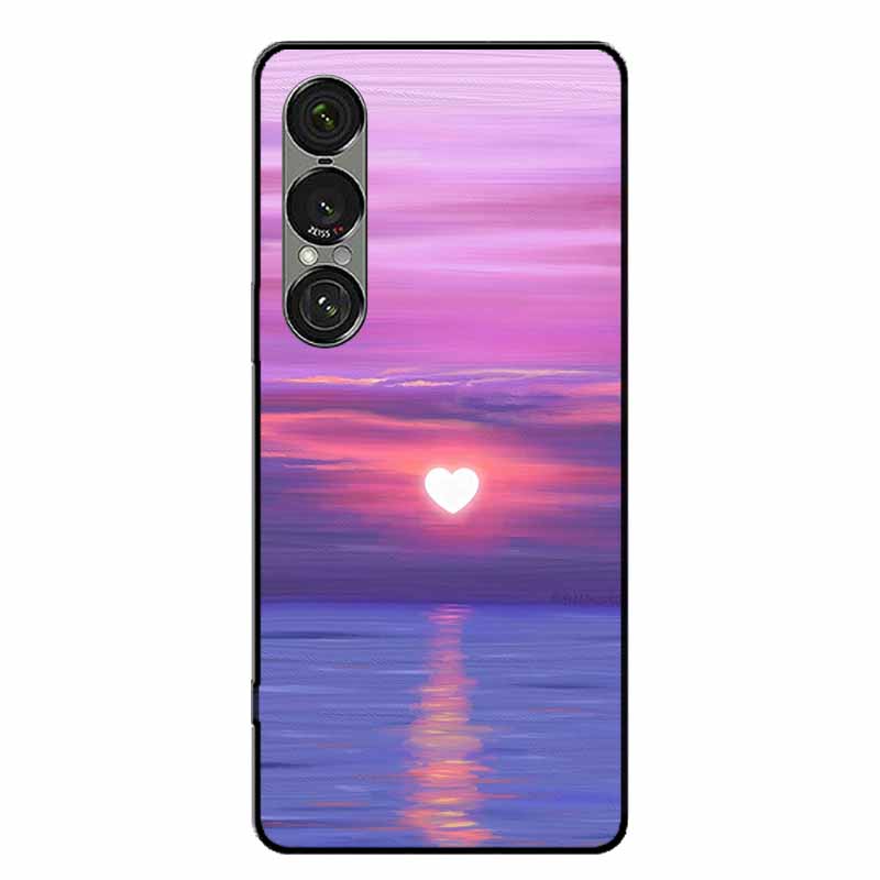 Для Sony Xperia 1 VII / 1 VI / 1 V Чехлы Модный Защитный Силиконовый Задний Чехол Для Xperia 1 VII Задняя Крышка Телефона Capa Xperia 1V Funda