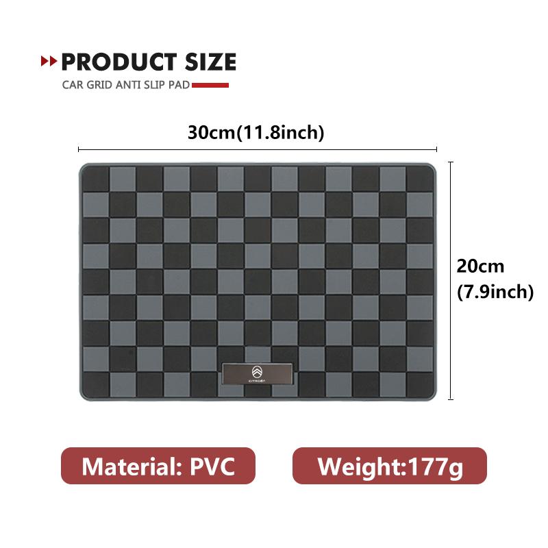 Car Non-Slip Mat Dashboard Sticky Interior Dashboard Phone Pad For Citroen Grand Berlingo Jumper Celysee Xsara Picasso Aircross