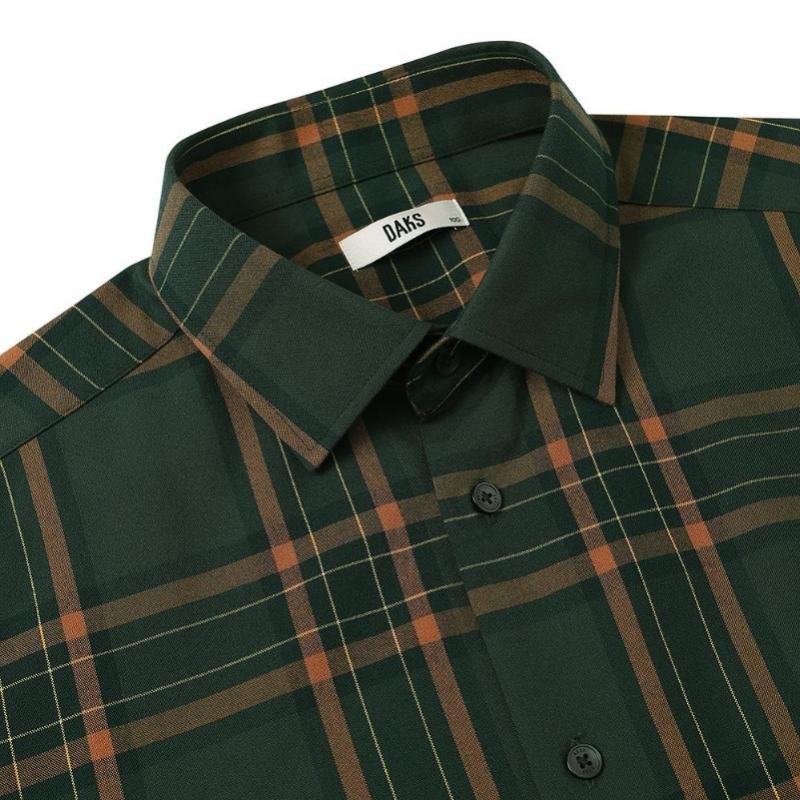 Daks Medium Check Regular Fit Casual Shirt Dma1shcl110e1